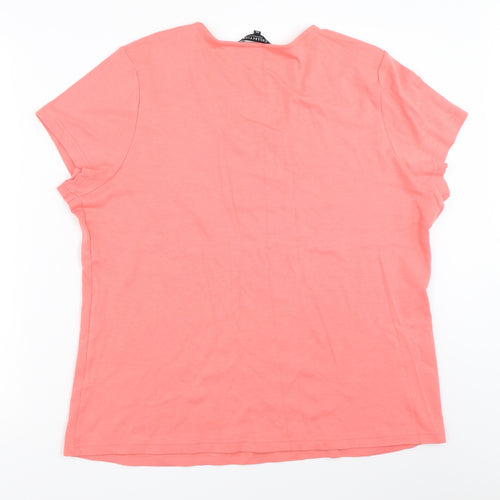 Debenhams Womens Pink   Basic T-Shirt Size 20