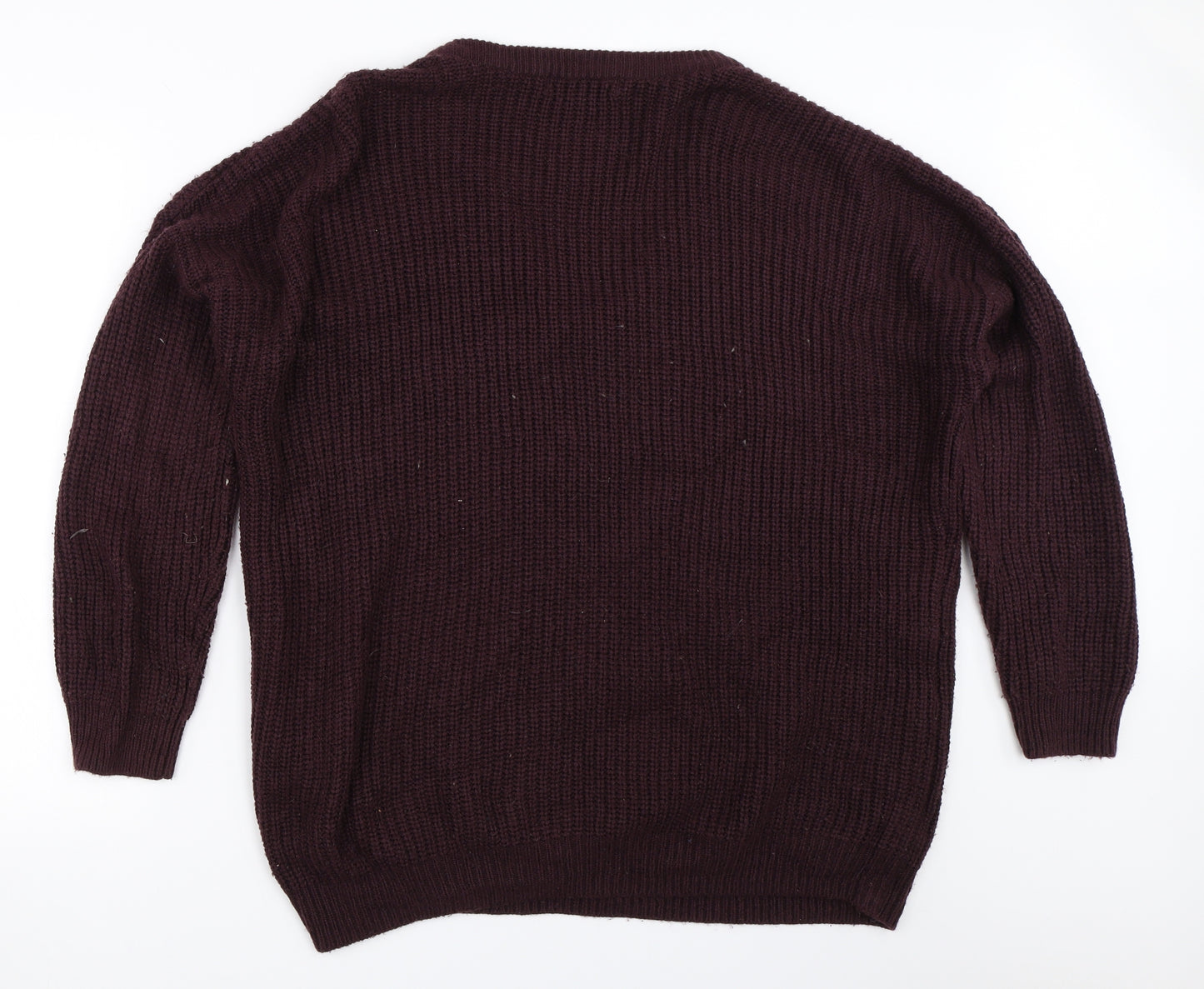 Simply Be Womens Purple   Pullover Jumper Size 26