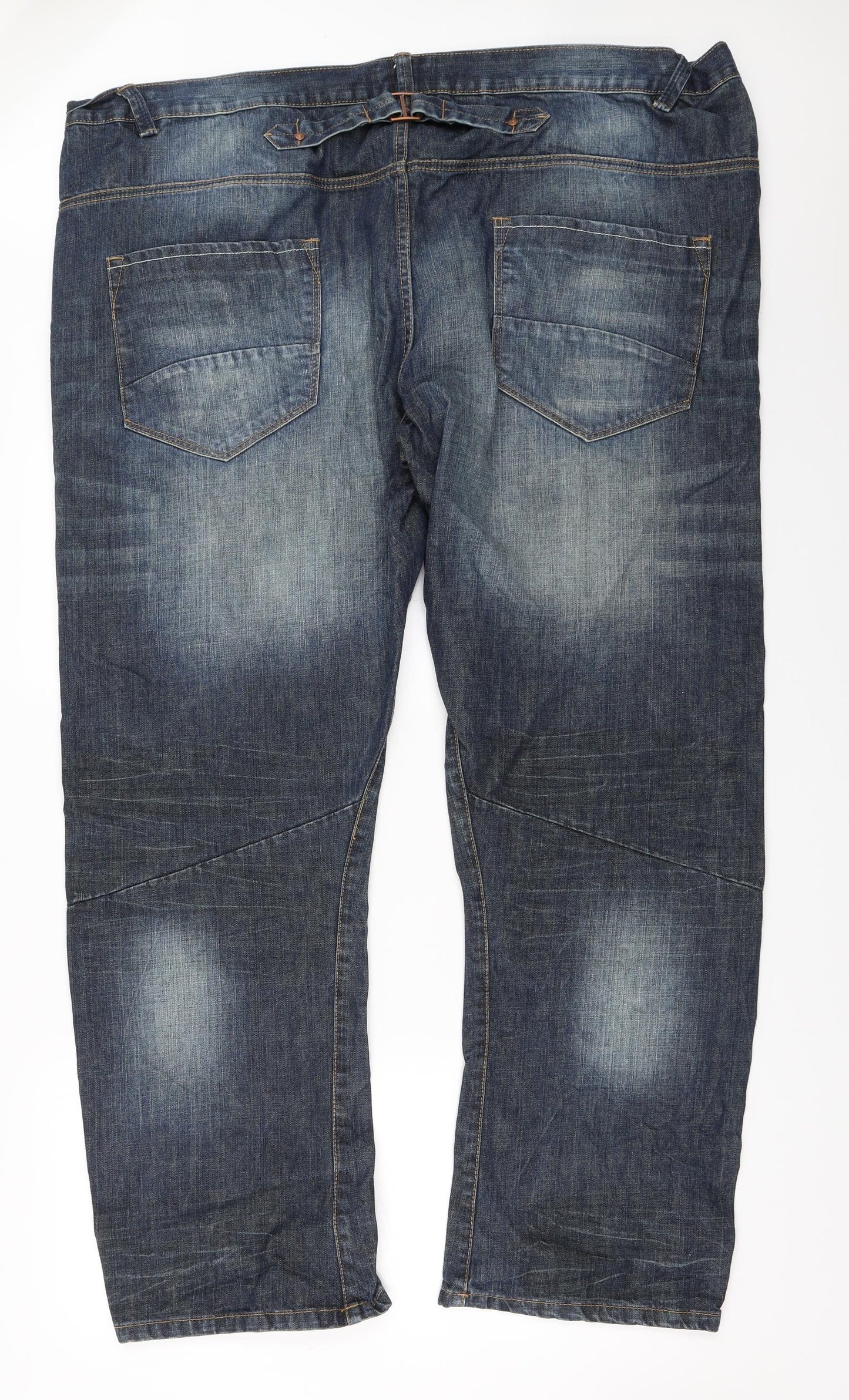 Label-J Mens Blue  Denim Straight Jeans Size 46 in L31 in