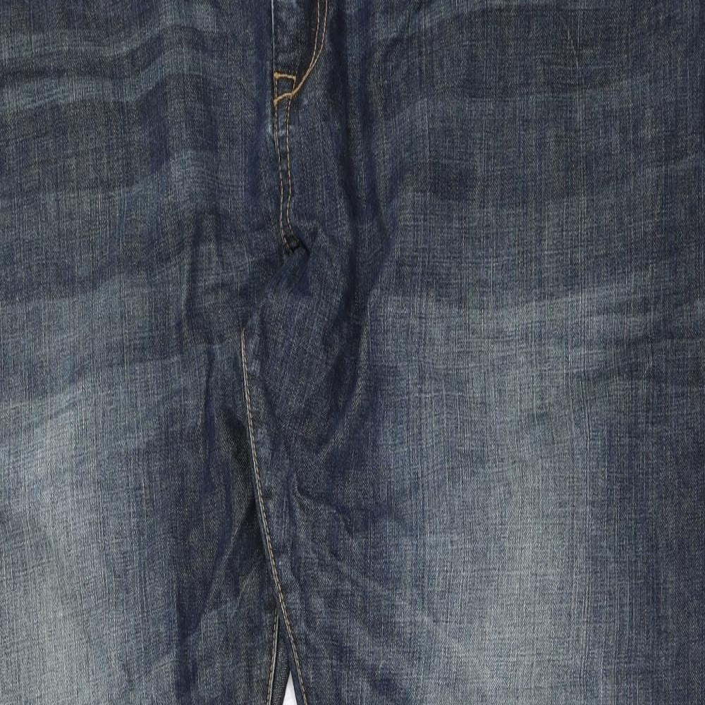 Label-J Mens Blue  Denim Straight Jeans Size 46 in L31 in
