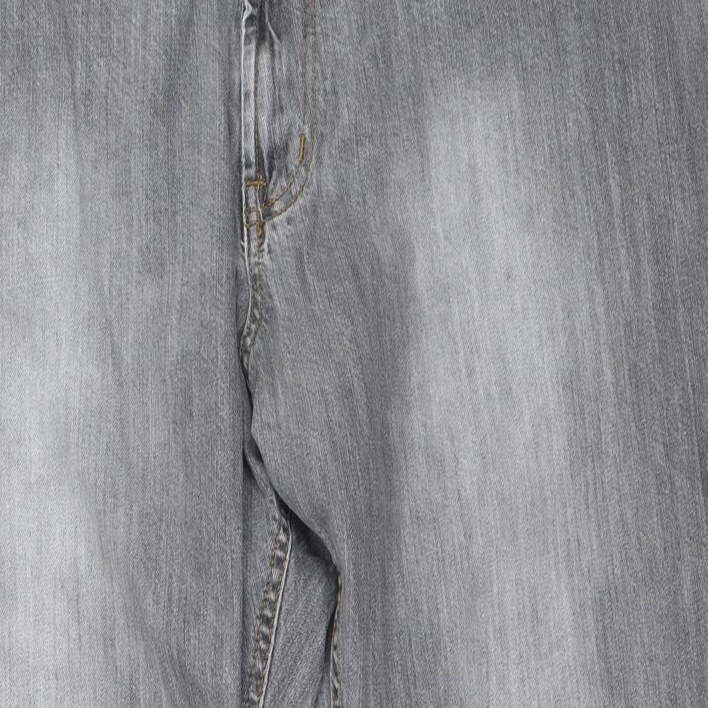 Union Blues Mens Grey   Straight Jeans Size 46 in L28 in