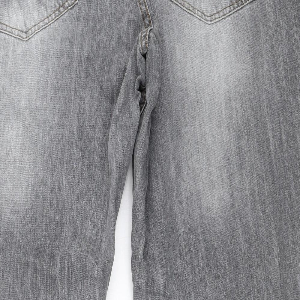 Union Blues Mens Grey   Straight Jeans Size 46 in L28 in