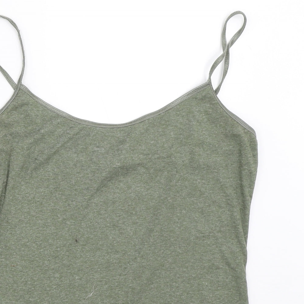 New Look Womens Green   Camisole Tank Size M
