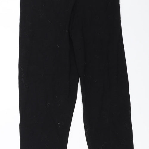 TU Womens Black   Cropped Leggings Size 12 L20 in