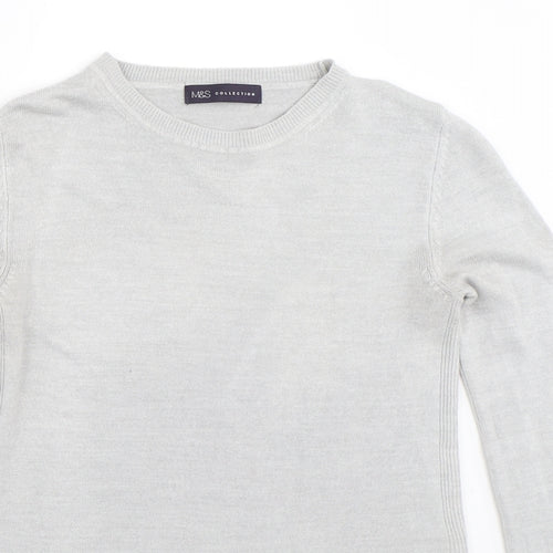 Marks and Spencer Womens Grey   Pullover Jumper Size 6