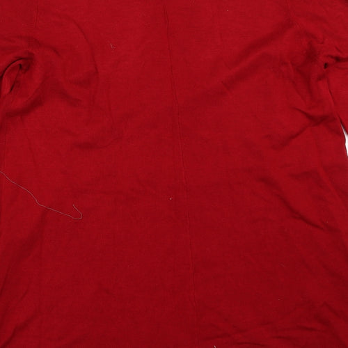 Bonmarché Womens Red   Pullover Jumper Size S