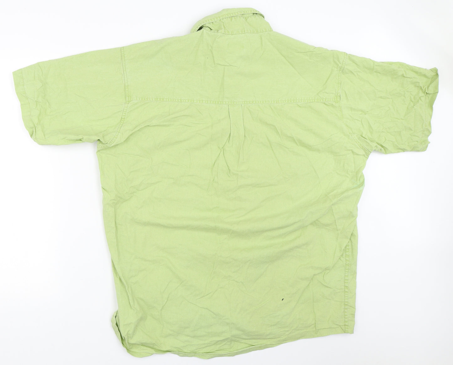 Preworn Mens Green    Button-Up Size XL