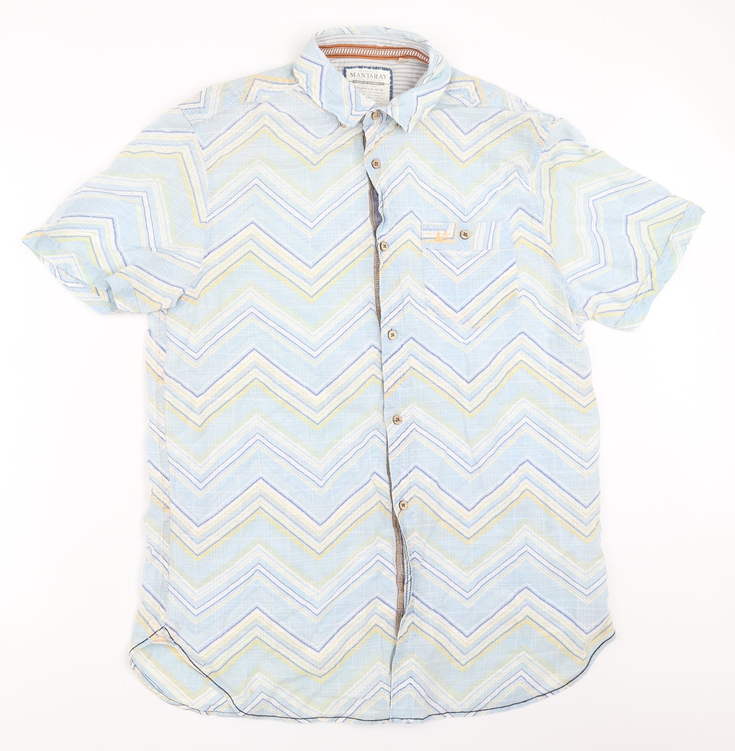 Debenhams Mens Blue    Button-Up Size L