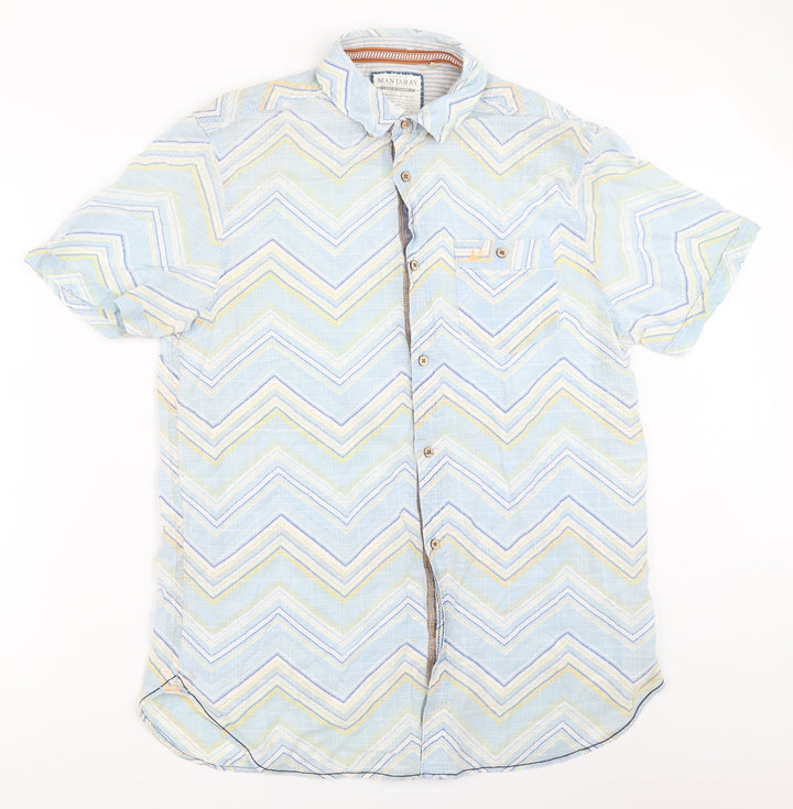 Debenhams Mens Blue    Button-Up Size L