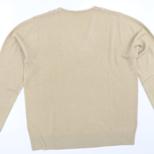Classics Womens Beige   Pullover Jumper Size 12