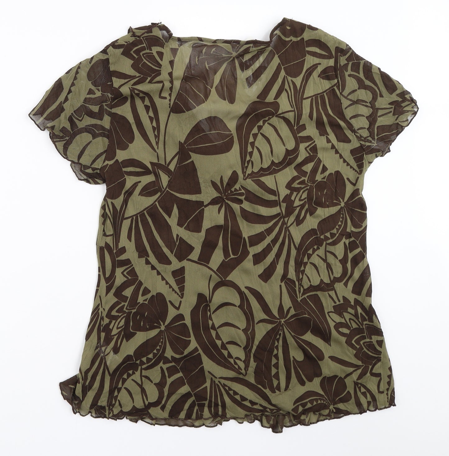 George Womens Green   Basic Blouse Size 18