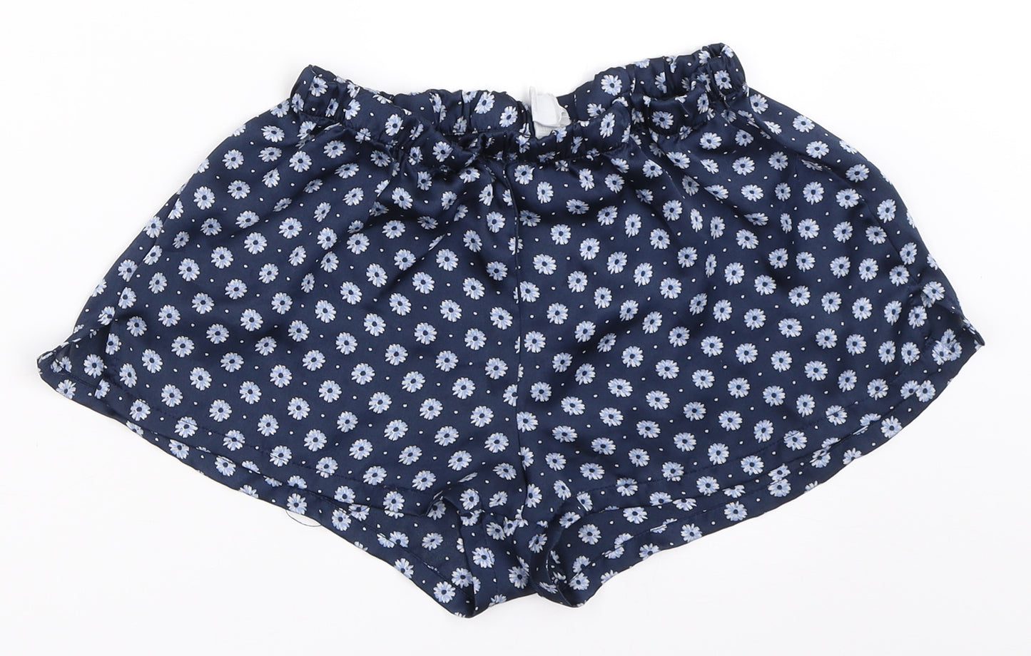 FOREVER 21 Womens Blue Floral  Top Sleep Shorts Size S