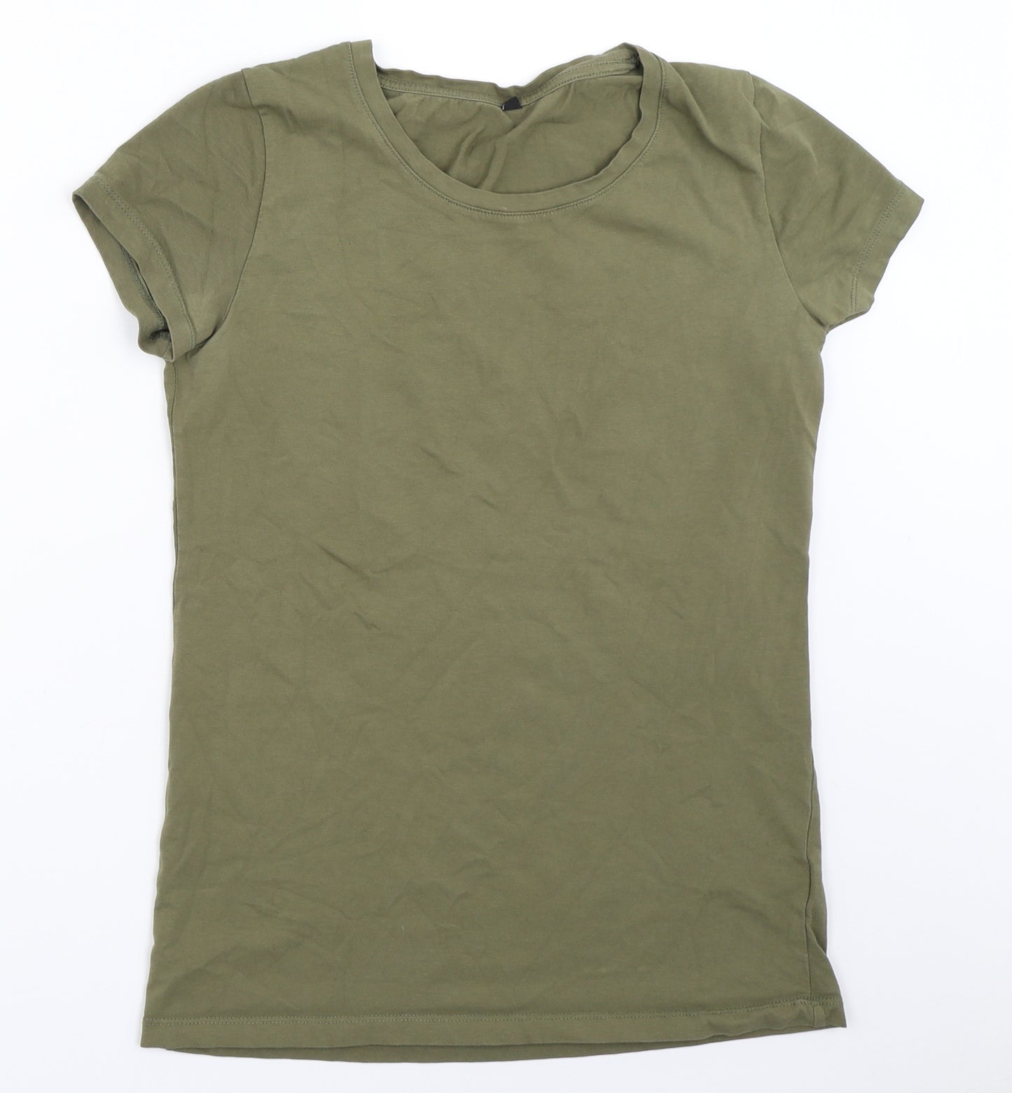 Preworn Womens Green   Basic T-Shirt Size M