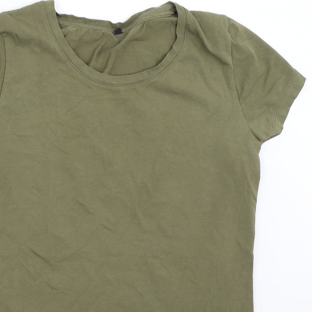 Preworn Womens Green   Basic T-Shirt Size M