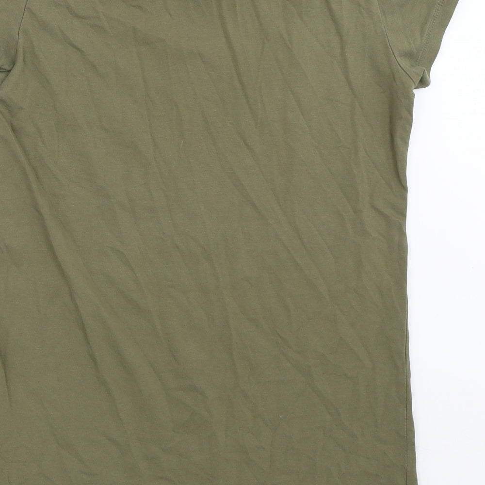 Preworn Womens Green   Basic T-Shirt Size M