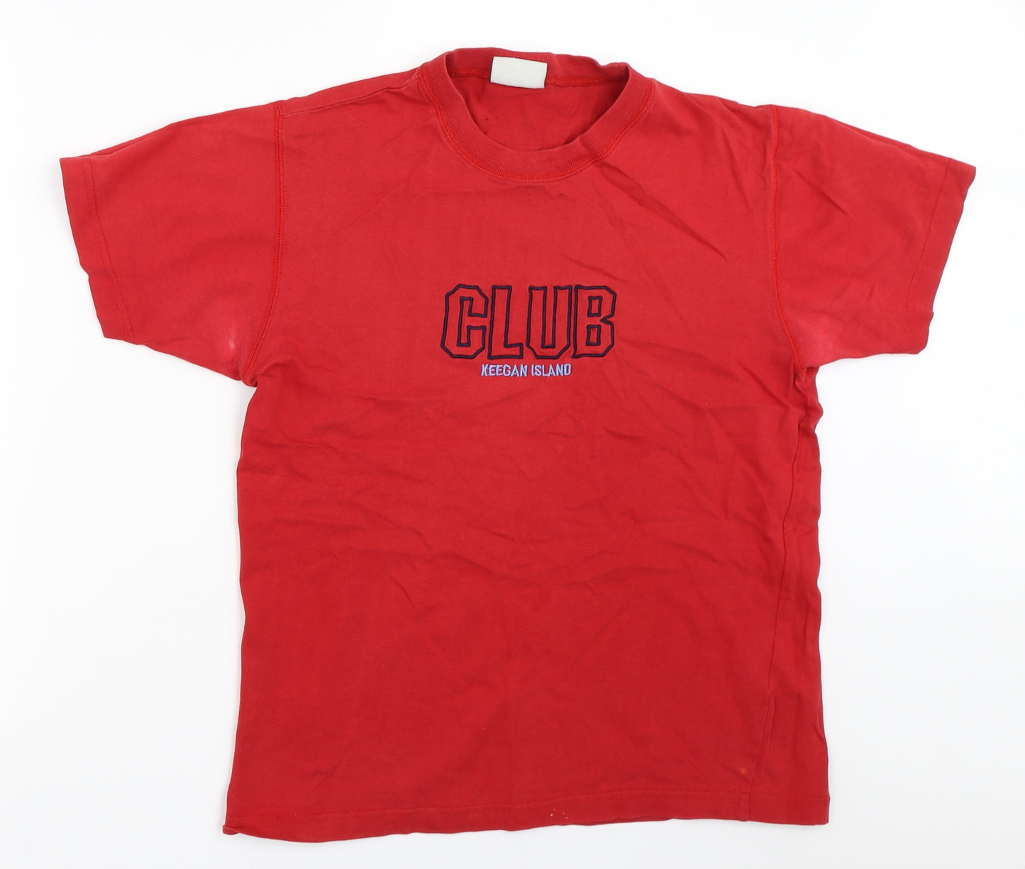 Keegan Island Mens Red    T-Shirt Size M