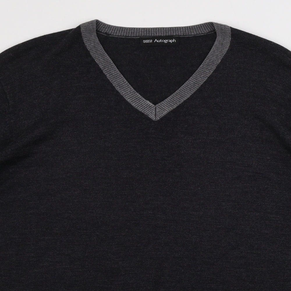 Marks and Spencer  Mens Grey   Pullover Jumper Size L
