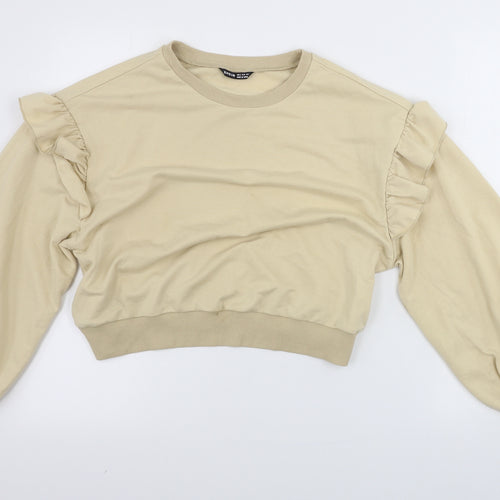 SheIn Womens Beige   Pullover Jumper Size S