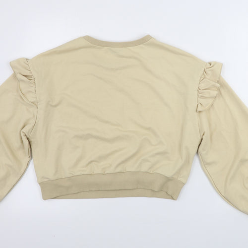 SheIn Womens Beige   Pullover Jumper Size S