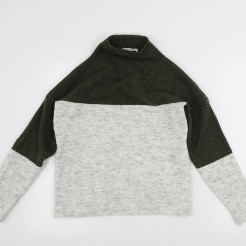 Peacocks Womens Grey   Pullover Jumper Size S