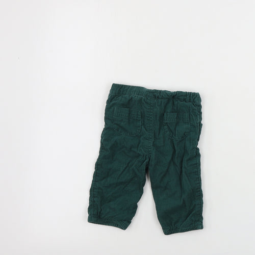 John Lewis  Boys Green   Jogger Trousers Size 3-6 Months