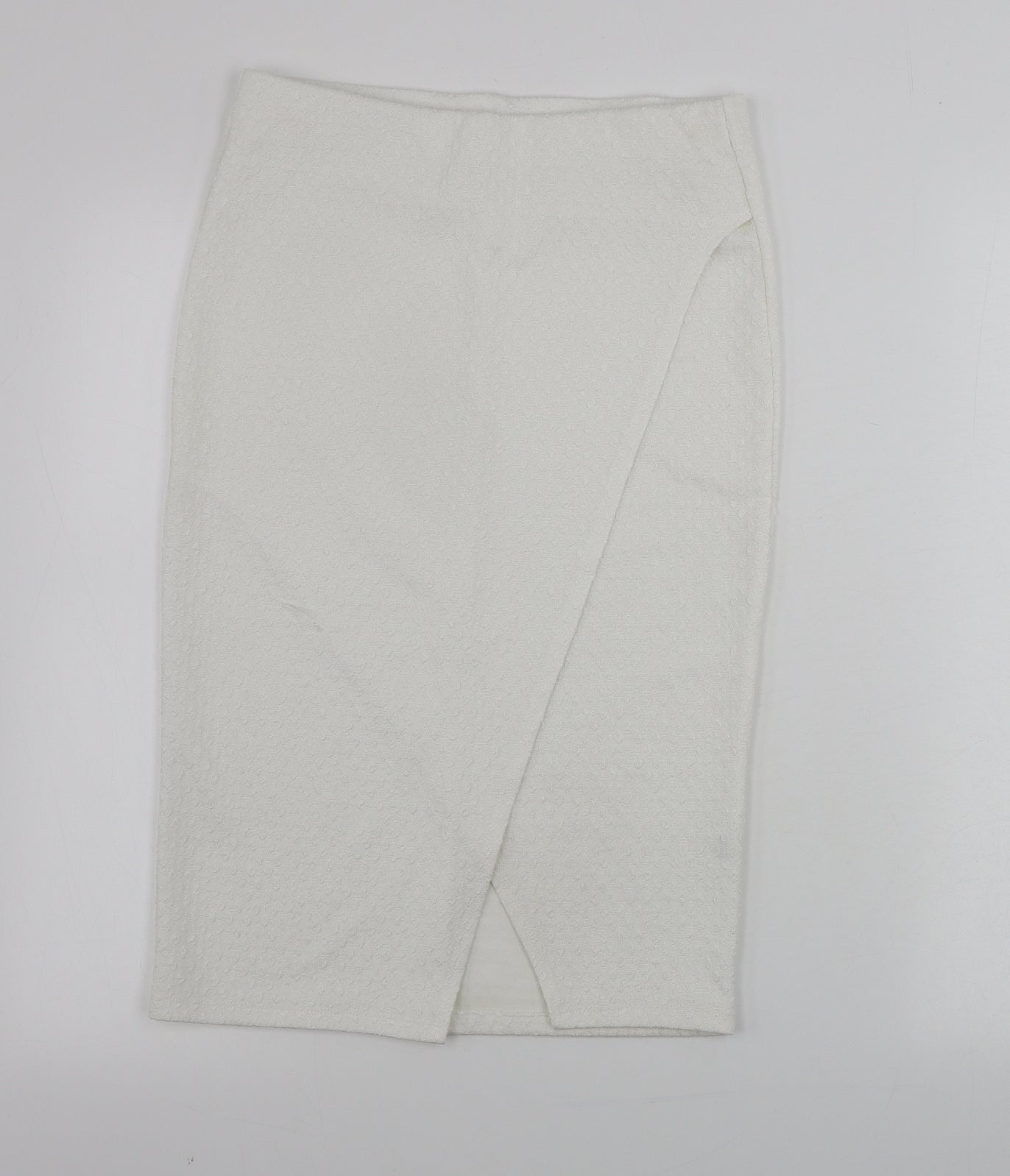 River Island  Womens White   Bandage Skirt Size 8