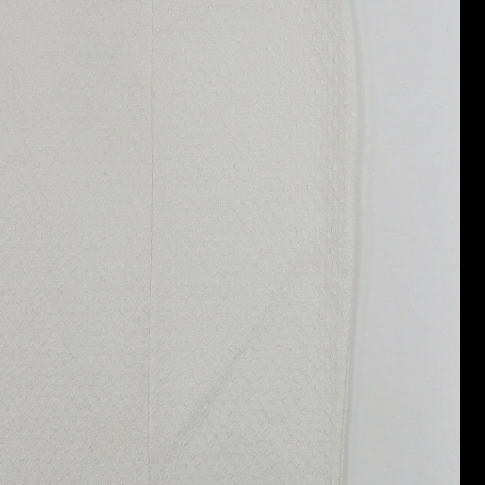 River Island  Womens White   Bandage Skirt Size 8