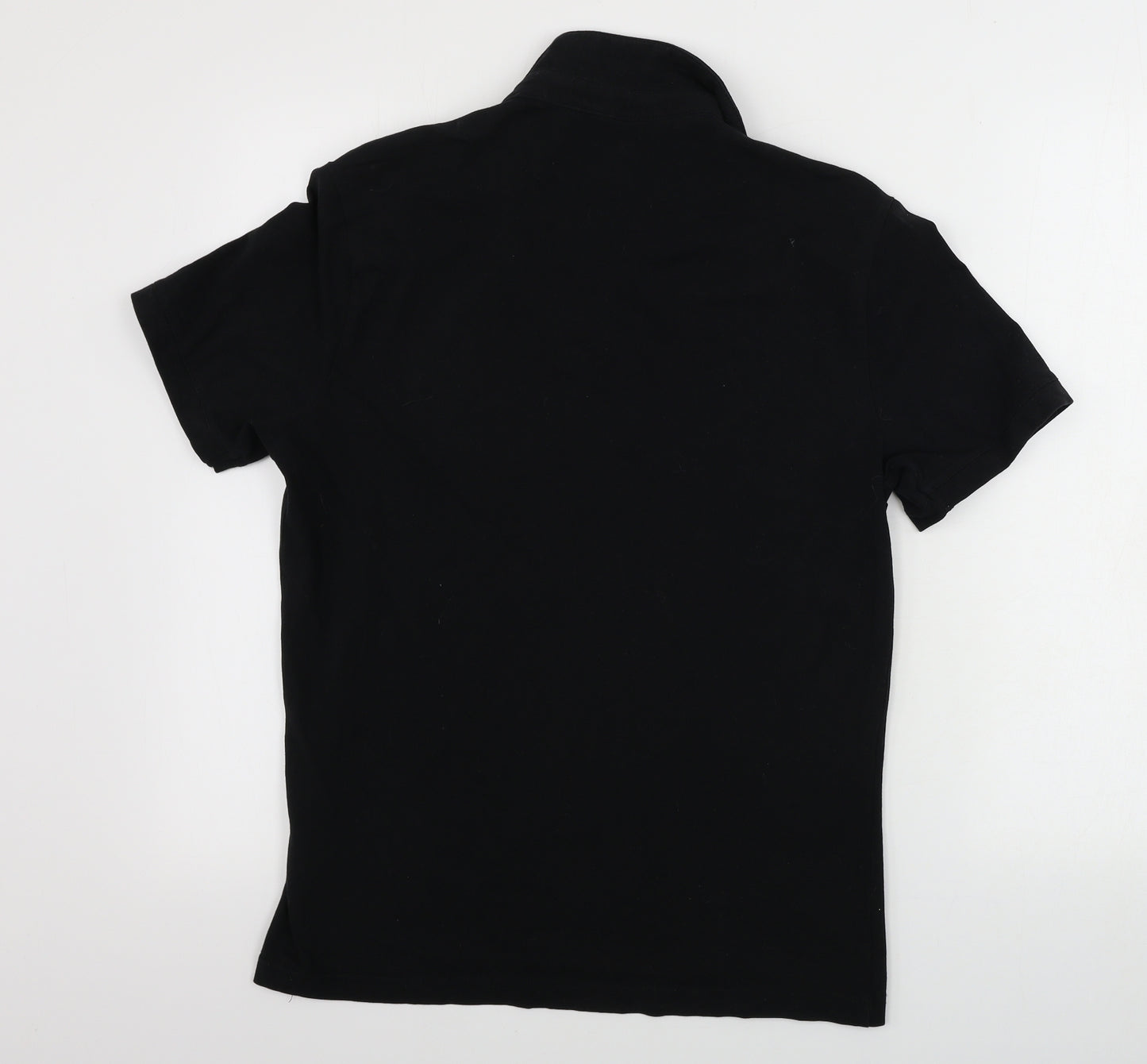 H&M  Mens Black    Polo Size M