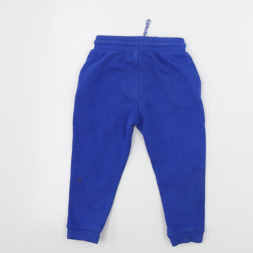 George  Boys Blue   Sweatpants Trousers Size 2-3 Years