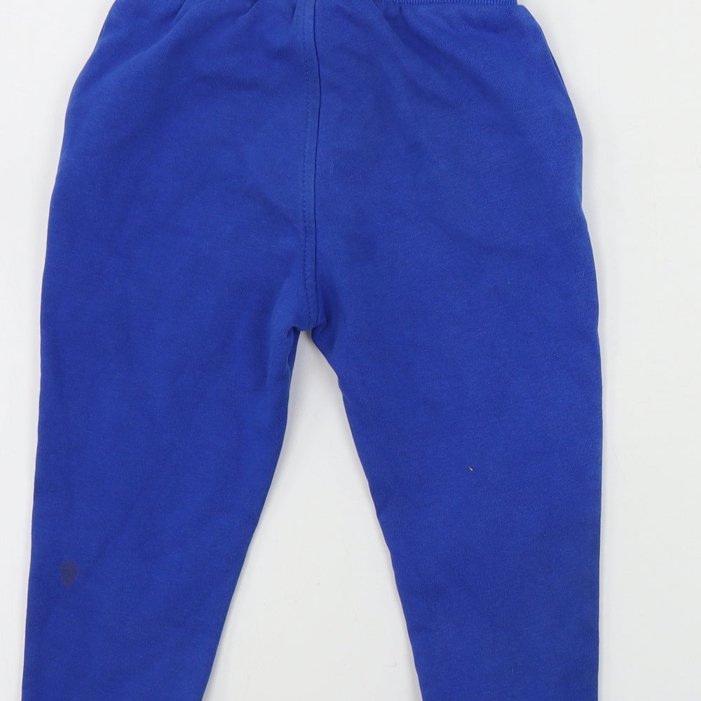 George  Boys Blue   Sweatpants Trousers Size 2-3 Years