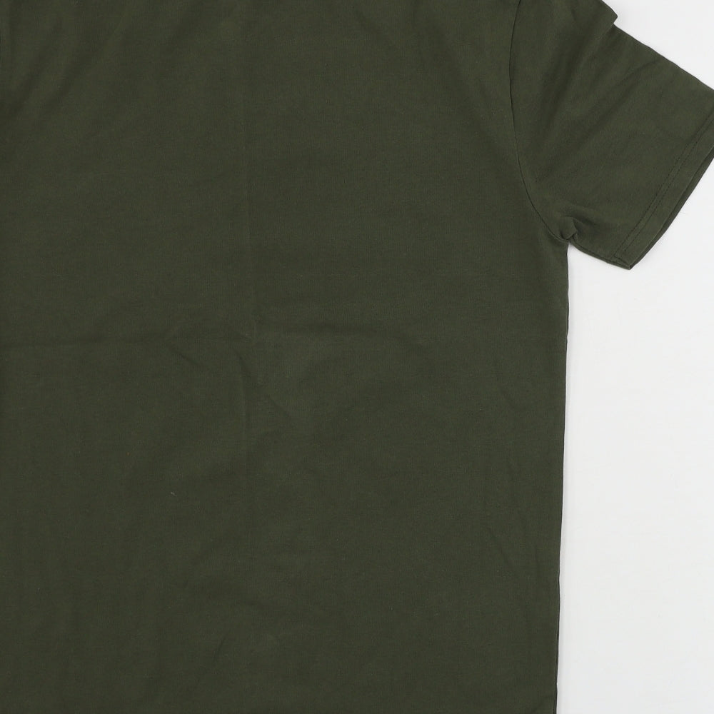 River Island  Mens Grey    T-Shirt Size M