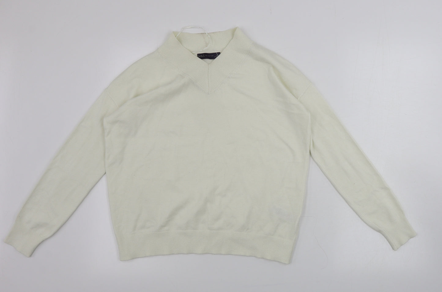 Marks and Spencer  Womens Ivory   Pullover Jumper Size S