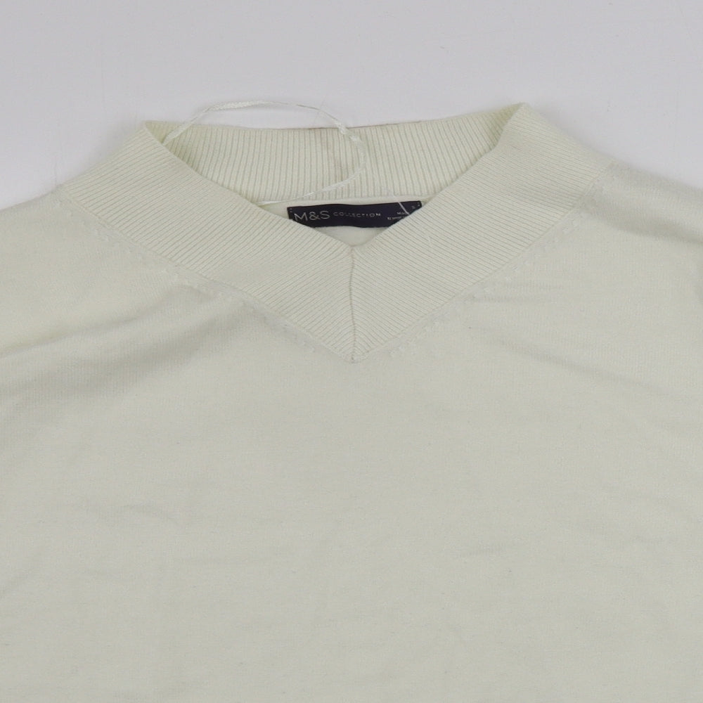 Marks and Spencer  Womens Ivory   Pullover Jumper Size S