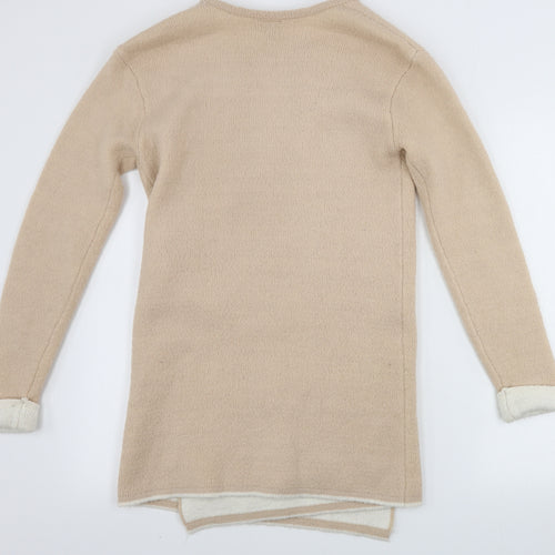 ICHI Womens Beige   Cardigan Jumper Size S