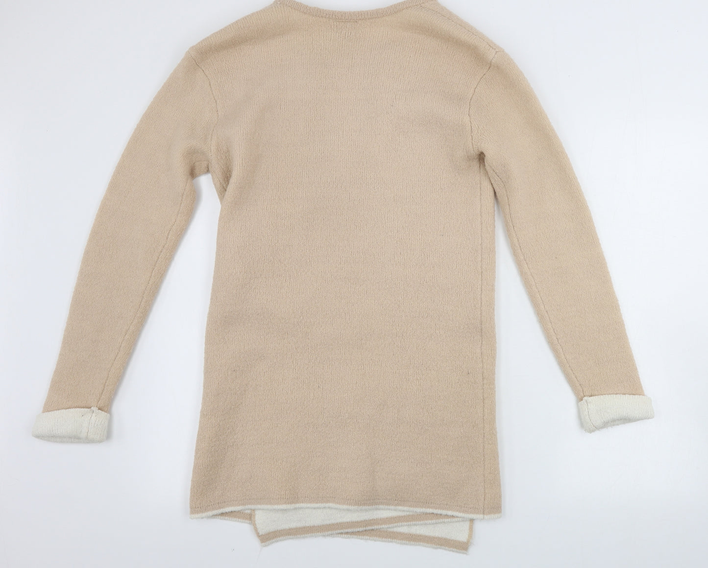 ICHI Womens Beige   Cardigan Jumper Size S