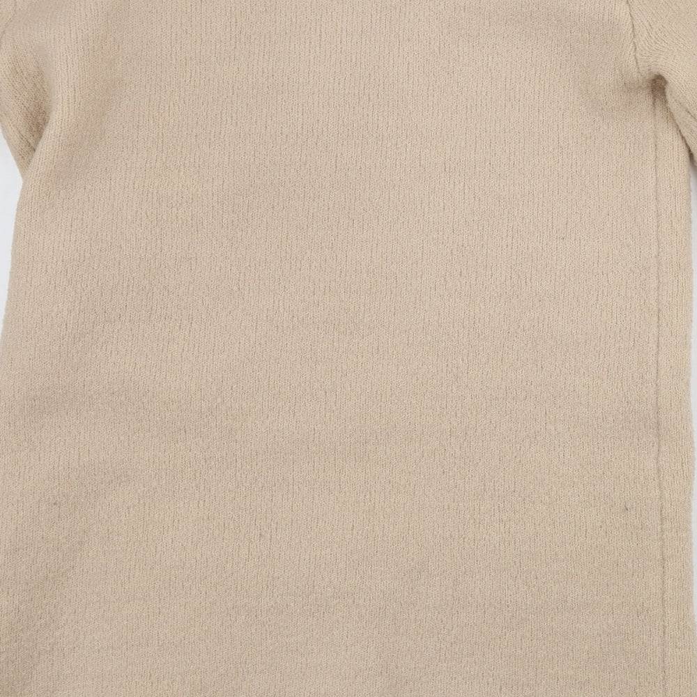 ICHI Womens Beige   Cardigan Jumper Size S