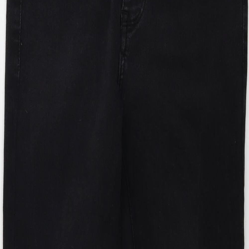Queen Hearts  Womens Black   Skinny Jeans Size S L26 in