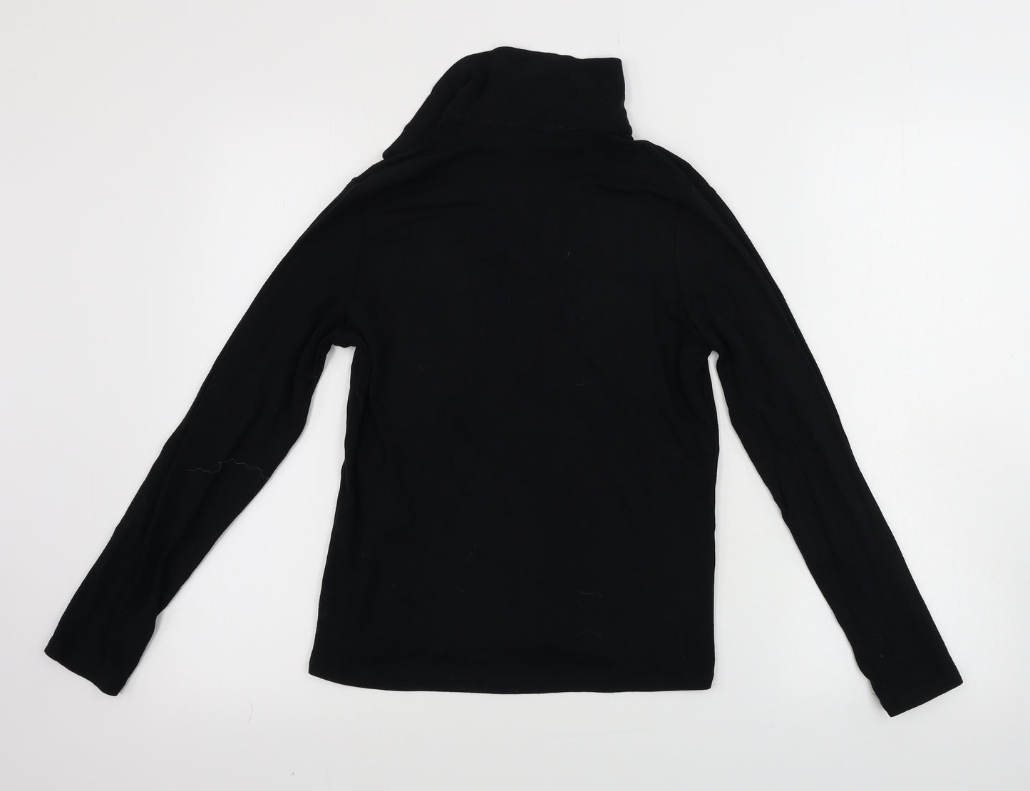 Marks and Spencer  Womens Black   Henley Jumper Size 14