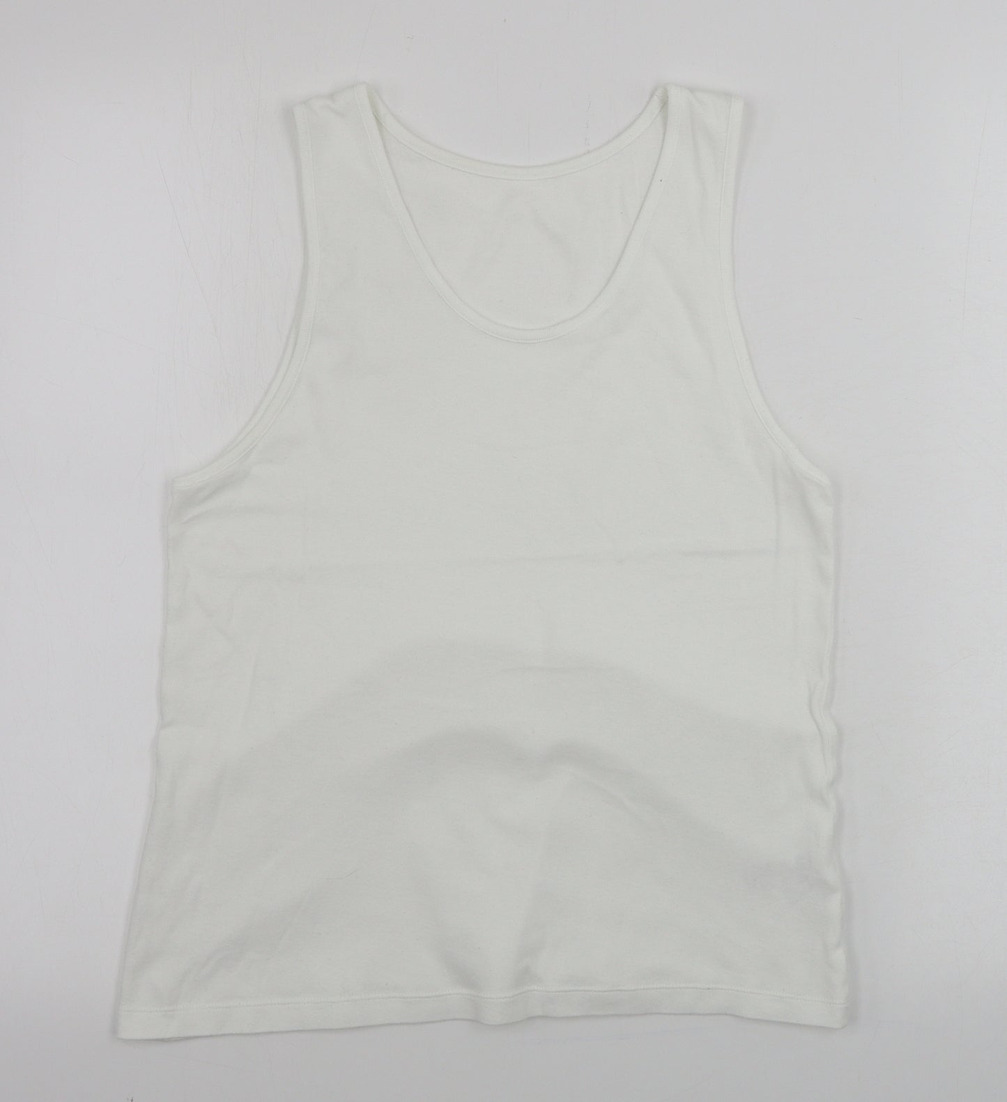 Marks and Spencer  Womens White   Basic Tank Size 18