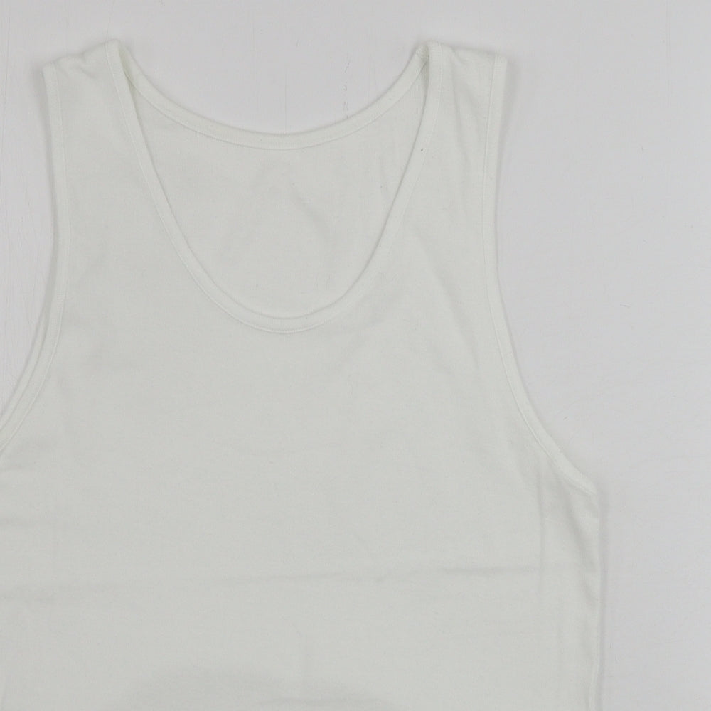 Marks and Spencer  Womens White   Basic Tank Size 18