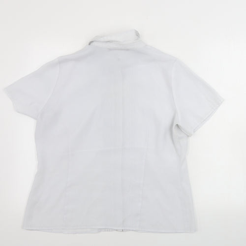 bm collection        Womens Grey   Basic Button-Up Size 16