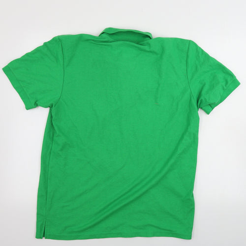 Gildan  Mens Green    Polo Size L