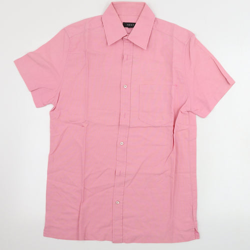 NEXT  Mens Pink    Dress Shirt Size S