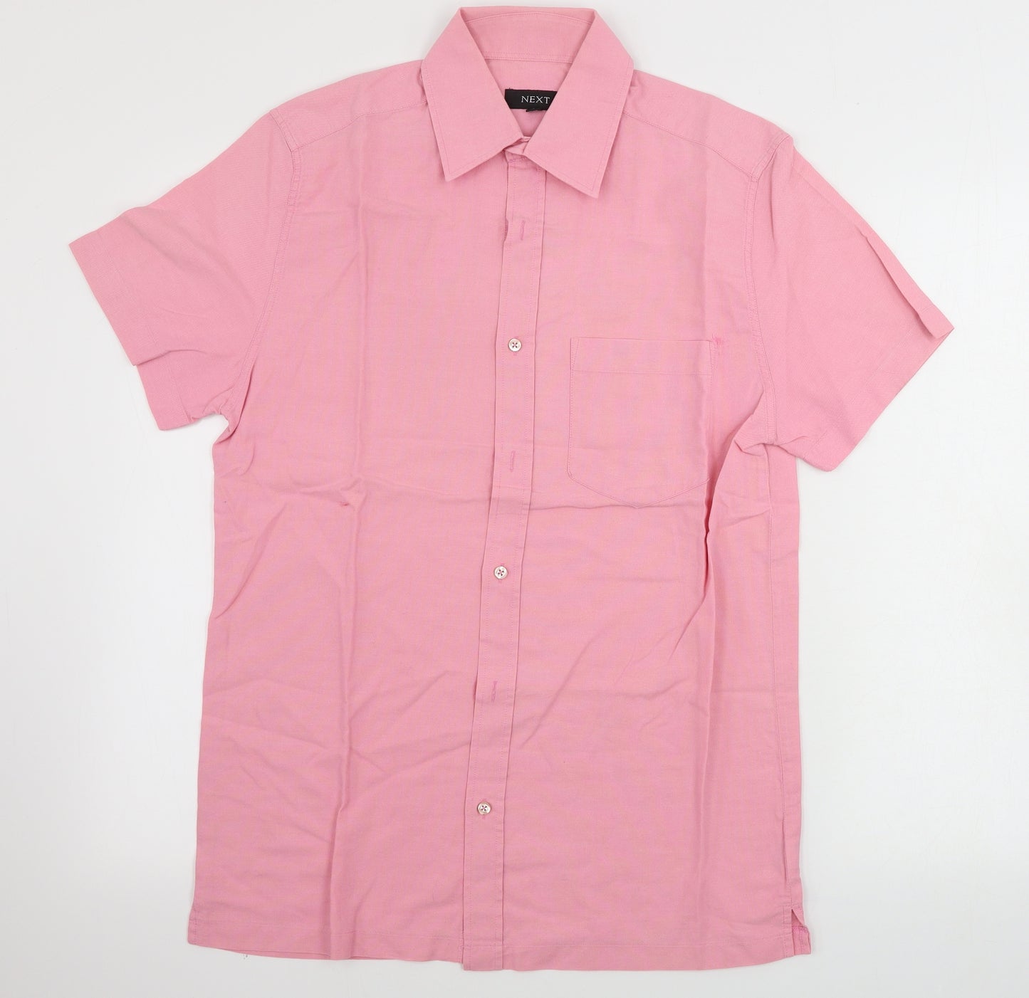 NEXT  Mens Pink    Dress Shirt Size S