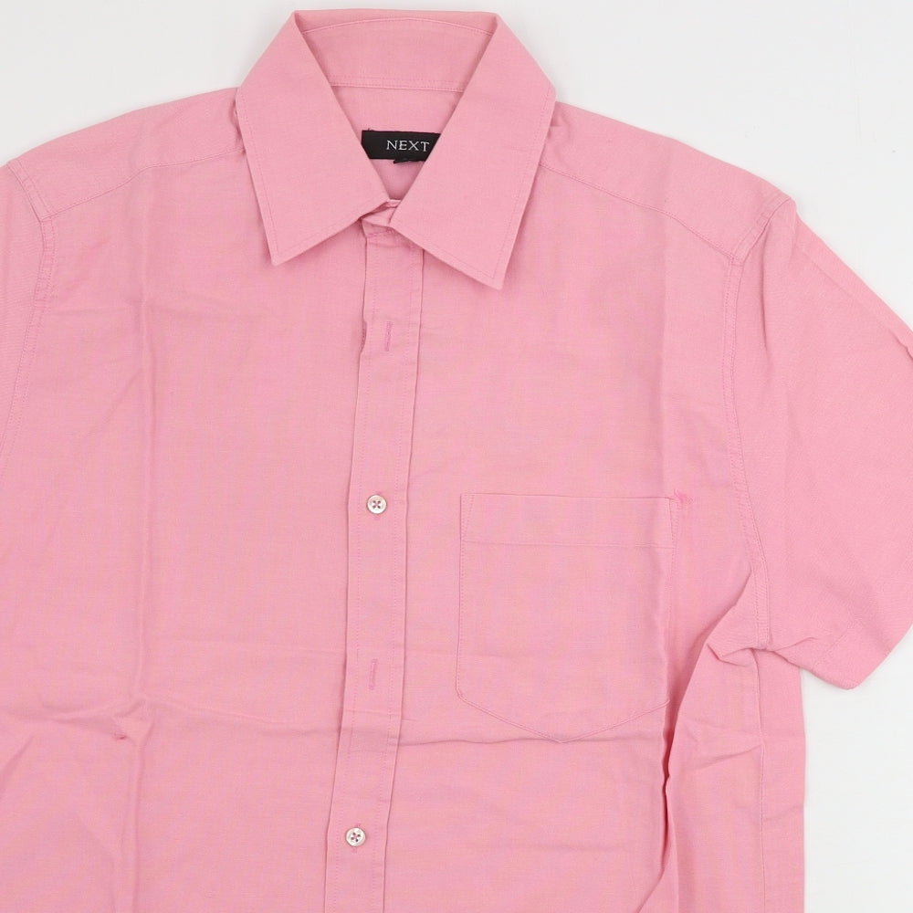 NEXT  Mens Pink    Dress Shirt Size S