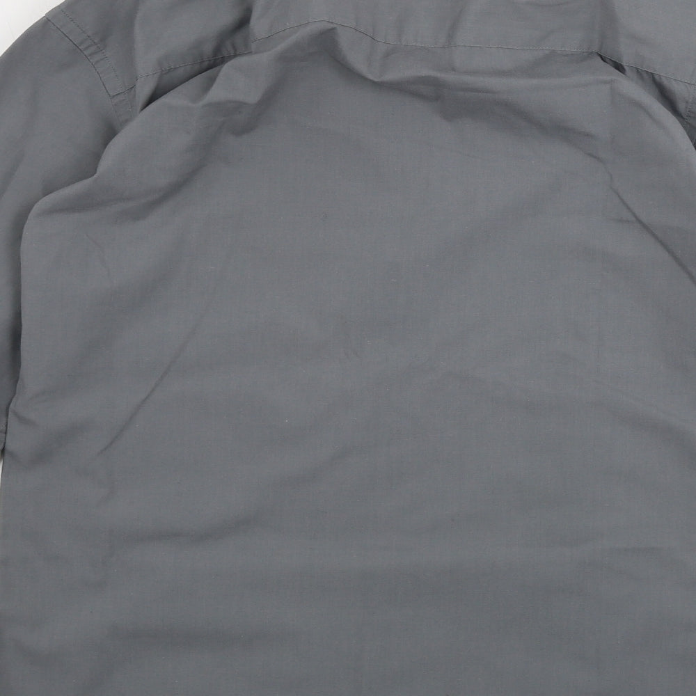 NEXT  Mens Grey    Dress Shirt Size 14