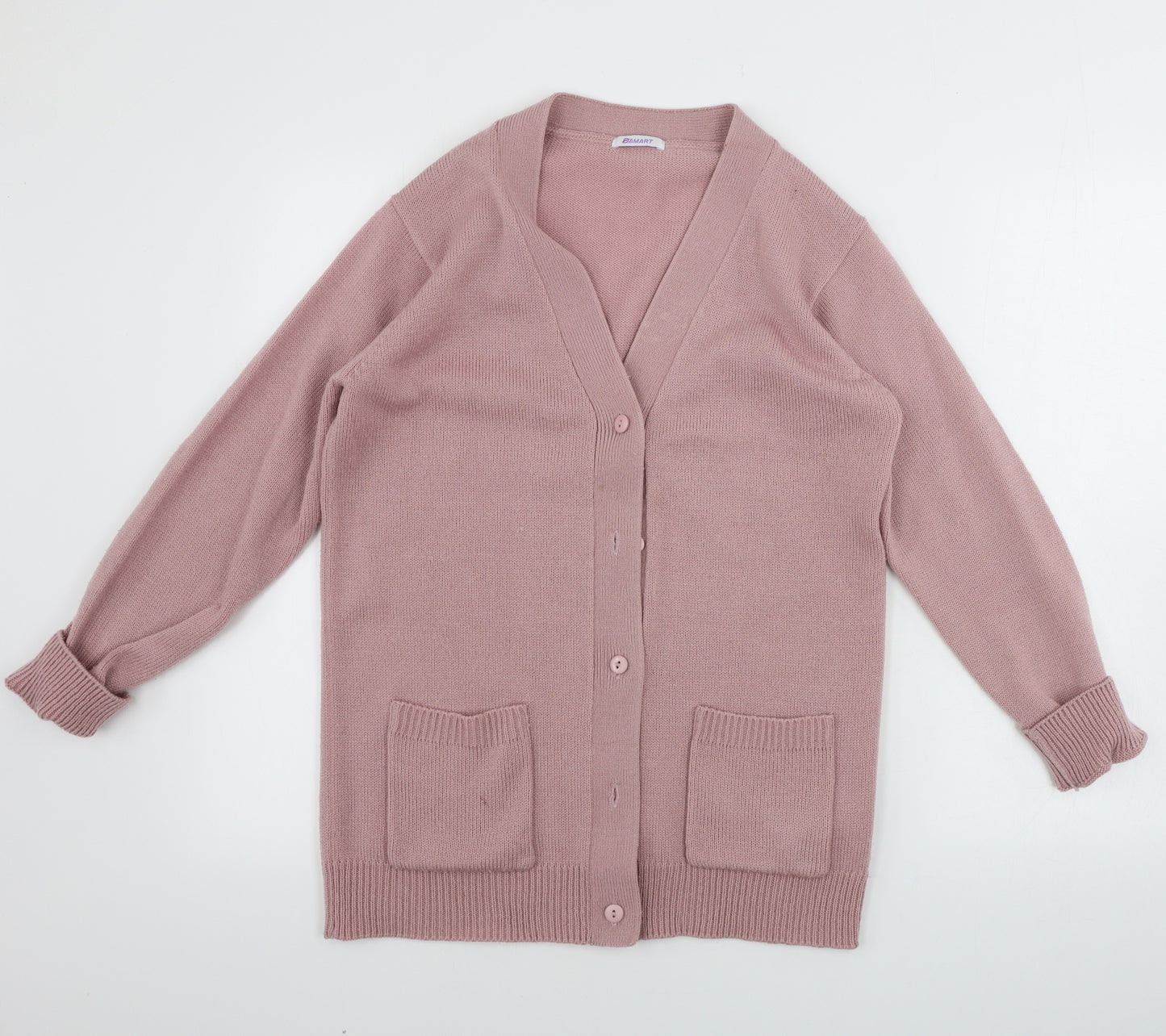 Damart Womens Pink   Cardigan Jumper Size 10