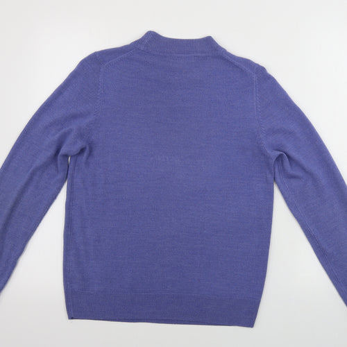 Marks and Spencer  Womens Blue   Pullover Jumper Size 8