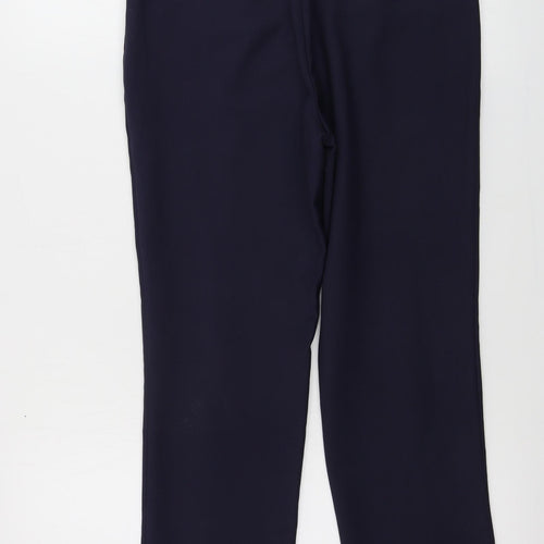 Marks and Spencer Womens Blue   Trousers  Size 8 L24 in