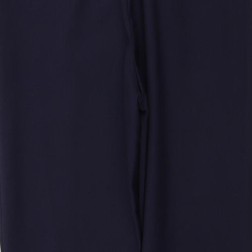 Marks and Spencer Womens Blue   Trousers  Size 8 L24 in